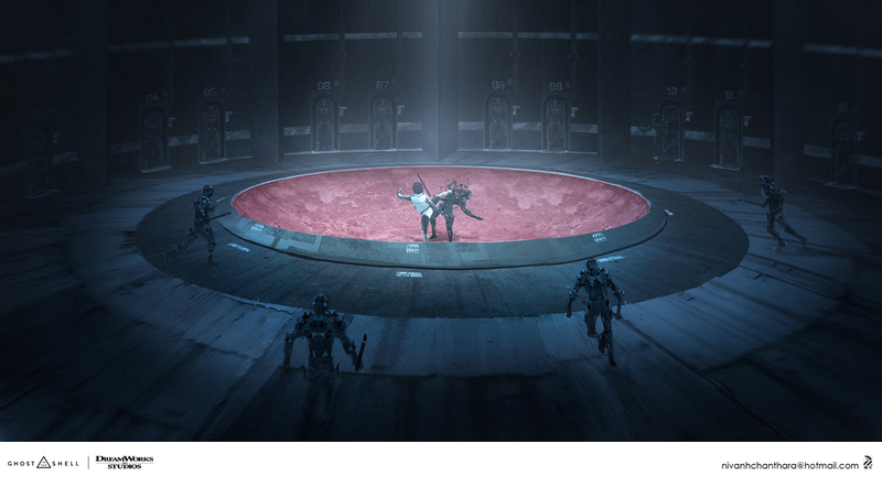 Illustration for article titled The Incredible Art Of The Ghost In The Shell Movie